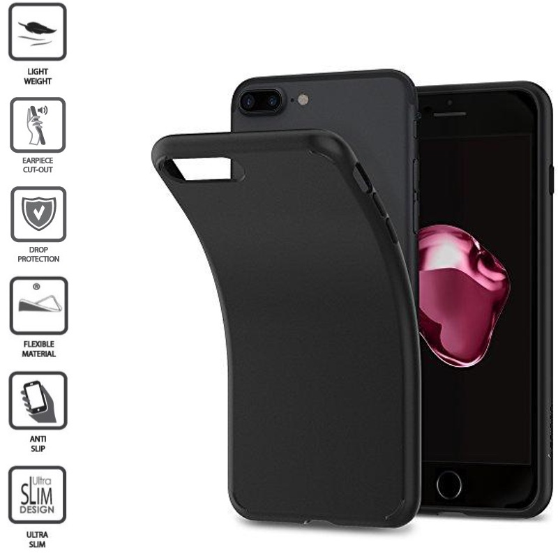 Silikoninis juodas dėklas (IPHONE 7 PLUS/8 PLUS) Silikoninis juodas dėklas (IPHONE 7 PLUS/8 PLUS)